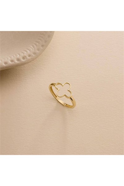 14 Ayar Minimal Yüzük