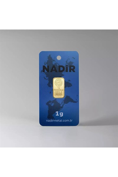 NadirGold 1 Gr Külçe Altın