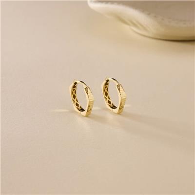 14 Ayar Tasarım Küpe