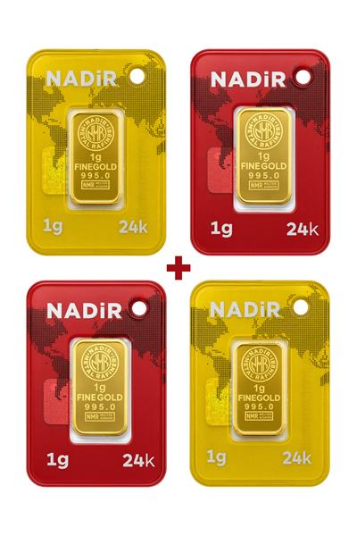 Nadir Gold 24 Ayar 4 Gram Külçe Altın