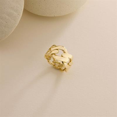 14 Ayar Tasarım Altın Yüzük