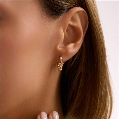 14 Ayar Tasarım Küpe