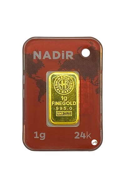 1 gr 24 Ayar Nadirgold gram Altın (DİKDÖRTGEN)