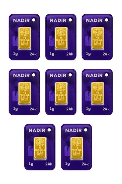 Nadir Gold 24 Ayar 8 Gram Külçe Altın