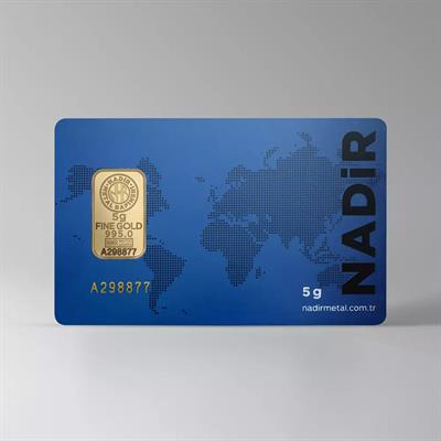 Nadir Gold 24 Ayar 5 Gram Külçe Altın