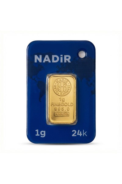 1 Gram Külçe Altın 995 Saflık Sertifikalı