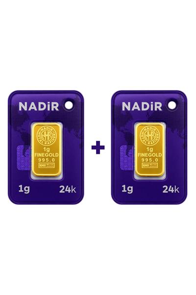 Nadir Gold 24 Ayar 2 Gram Külçe Altın