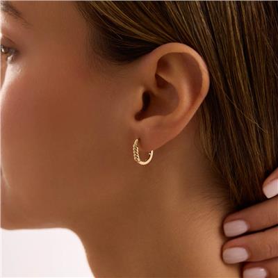 14 Ayar Tasarım Küpe