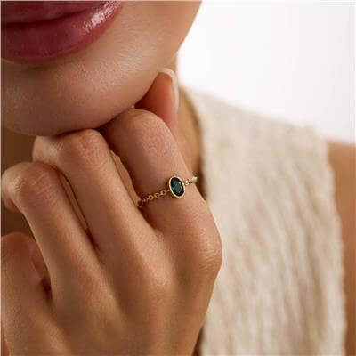 14 Ayar Minimal Yüzük