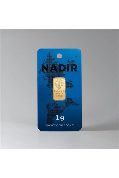 24 Ayar 1 Gram Külçe Altın