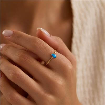 14 Ayar Minimal Yüzük