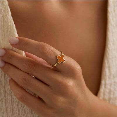 14 Ayar Minimal Yüzük