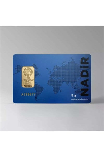 24 Ayar 5 Gram Külçe Altın