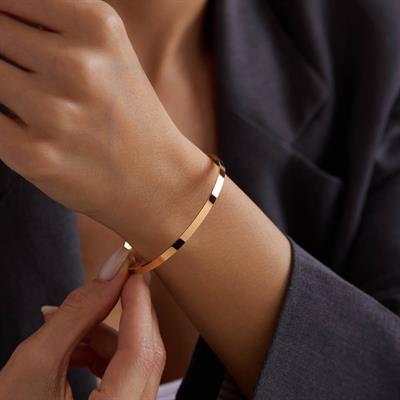 22 Ayar Kibrit Çöpü Bilezik