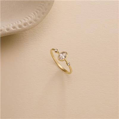 14 Ayar Minimal Yüzük