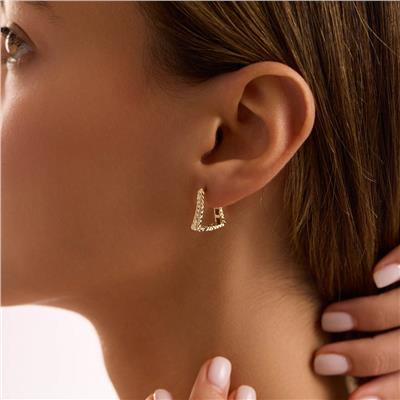 14 Ayar Tasarım Küpe