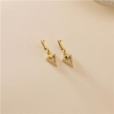 14 Ayar Tasarım Küpe