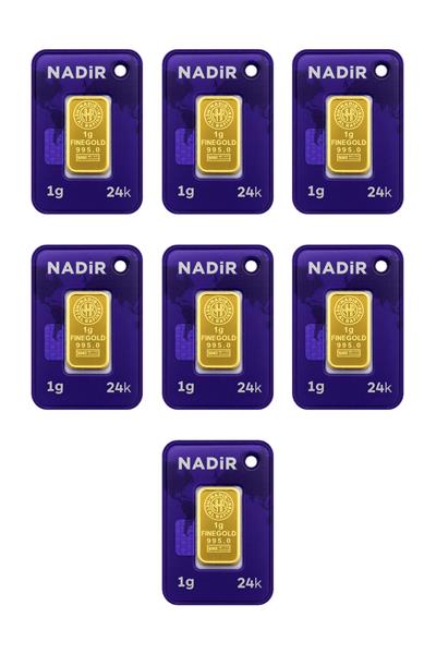 Nadir Gold 24 Ayar 7 Gram Külçe Altın