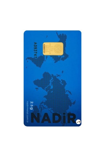 2.5 gr 24 Ayar Nadirgold gram Altın
