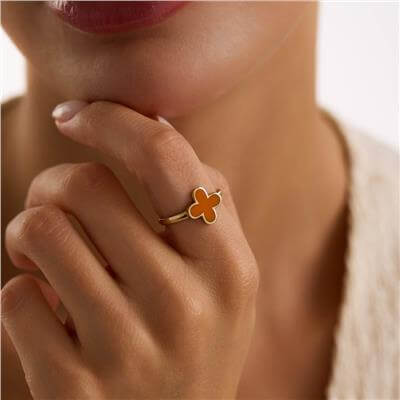 14 Ayar Minimal Yüzük