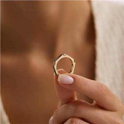 14 Ayar Minimal Yüzük