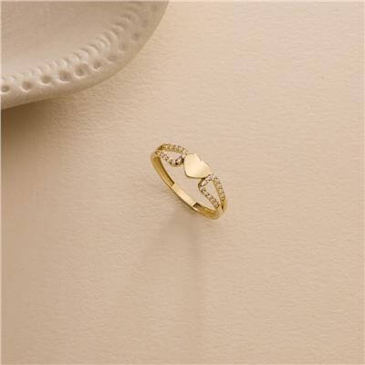 14 Ayar Minimal Yüzük