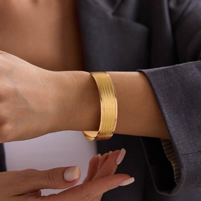 22 Ayar Klasik Bilezik