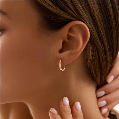 14 Ayar Tasarım Küpe