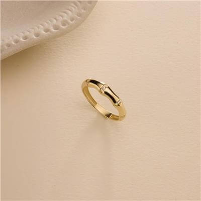 14 Ayar Minimal Yüzük