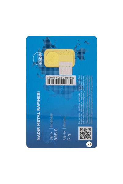 10 gr 24 Ayar Nadirgold gram Altın