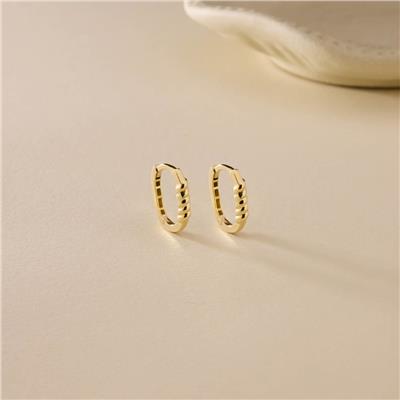 14 Ayar Tasarım Küpe