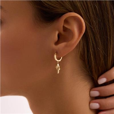 14 Ayar Tasarım Küpe