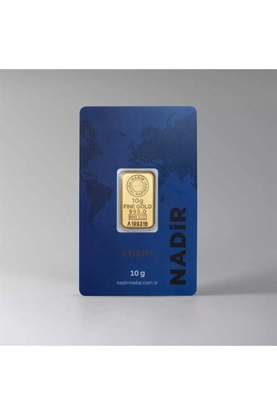 24 Ayar 10 Gram Külçe Altın