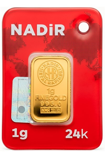 24 Ayar 1 Gram Külçe Altın