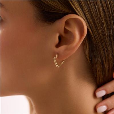 14 Ayar Tasarım Küpe