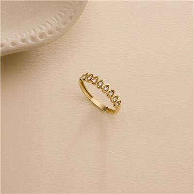 14 Ayar Minimal Yüzük