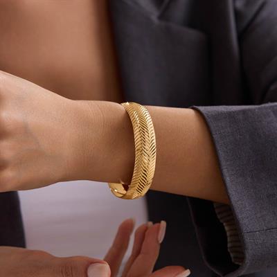 22 Ayar Klasik Bilezik