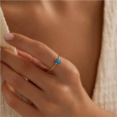 14 Ayar Minimal Yüzük