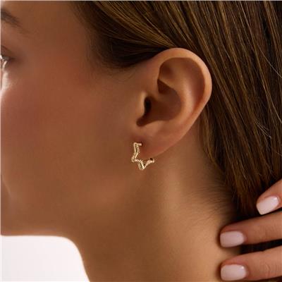 14 Ayar Tasarım Küpe