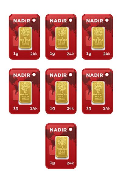 Nadir Gold 24 Ayar 7 Gram Külçe Altın