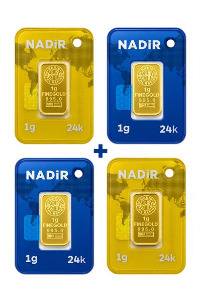 Nadir Gold 24 Ayar 4 Gram Külçe Altın