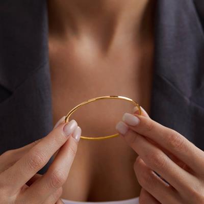 22 Ayar Ajda Bilezik