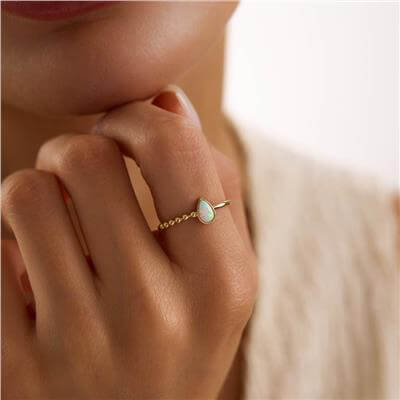 14 Ayar Minimal Yüzük