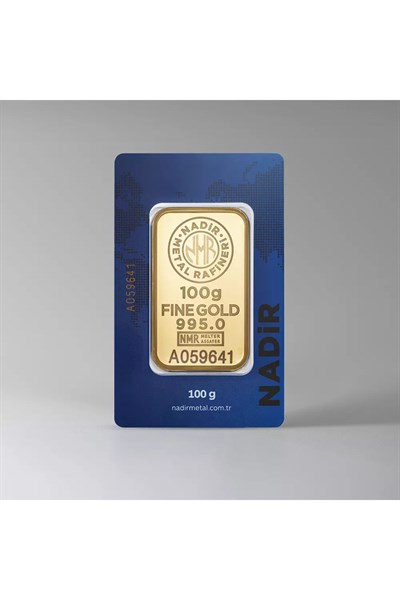 NadirGold 100 Gr Külçe Altın