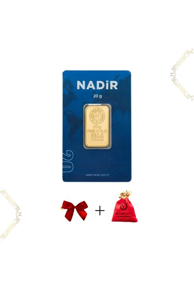 Nadir 1 Adet 20 gr 24 Ayar Altın