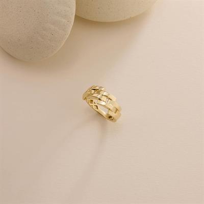 14 Ayar Tasarım Altın Yüzük