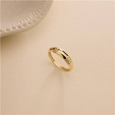 14 Ayar Minimal Yüzük