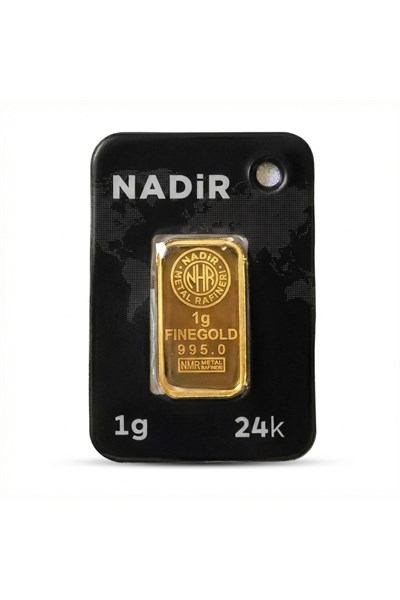 1 Gram Külçe Altın 995 Saflık Sertifikalı