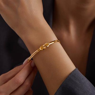 22 Ayar Düğüm Bilezik