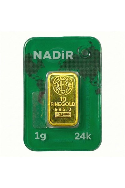 1 Gram Külçe Altın (20 adet) 995 Saflık Sertifikalı